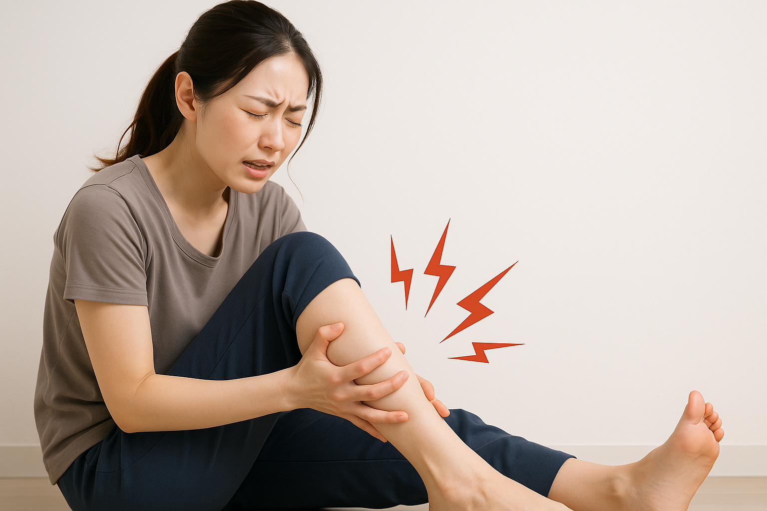 足がつる（こむら返り）原因は？よくなる人の特徴や直し方、今すぐしたいチェックシートもご紹介！
